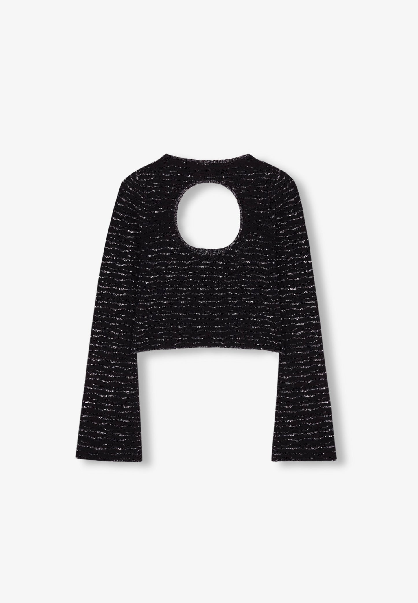 TOP PUNTO LUREX DETALLE ESPALDA