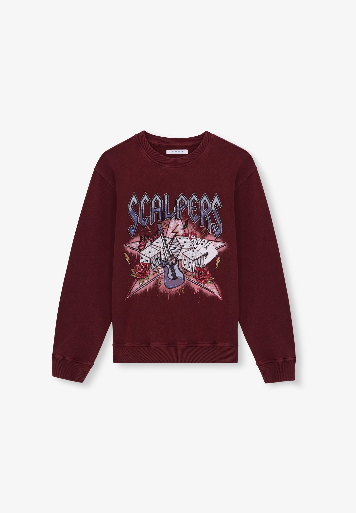 SUDADERA LOGO PRINT CRISTALES