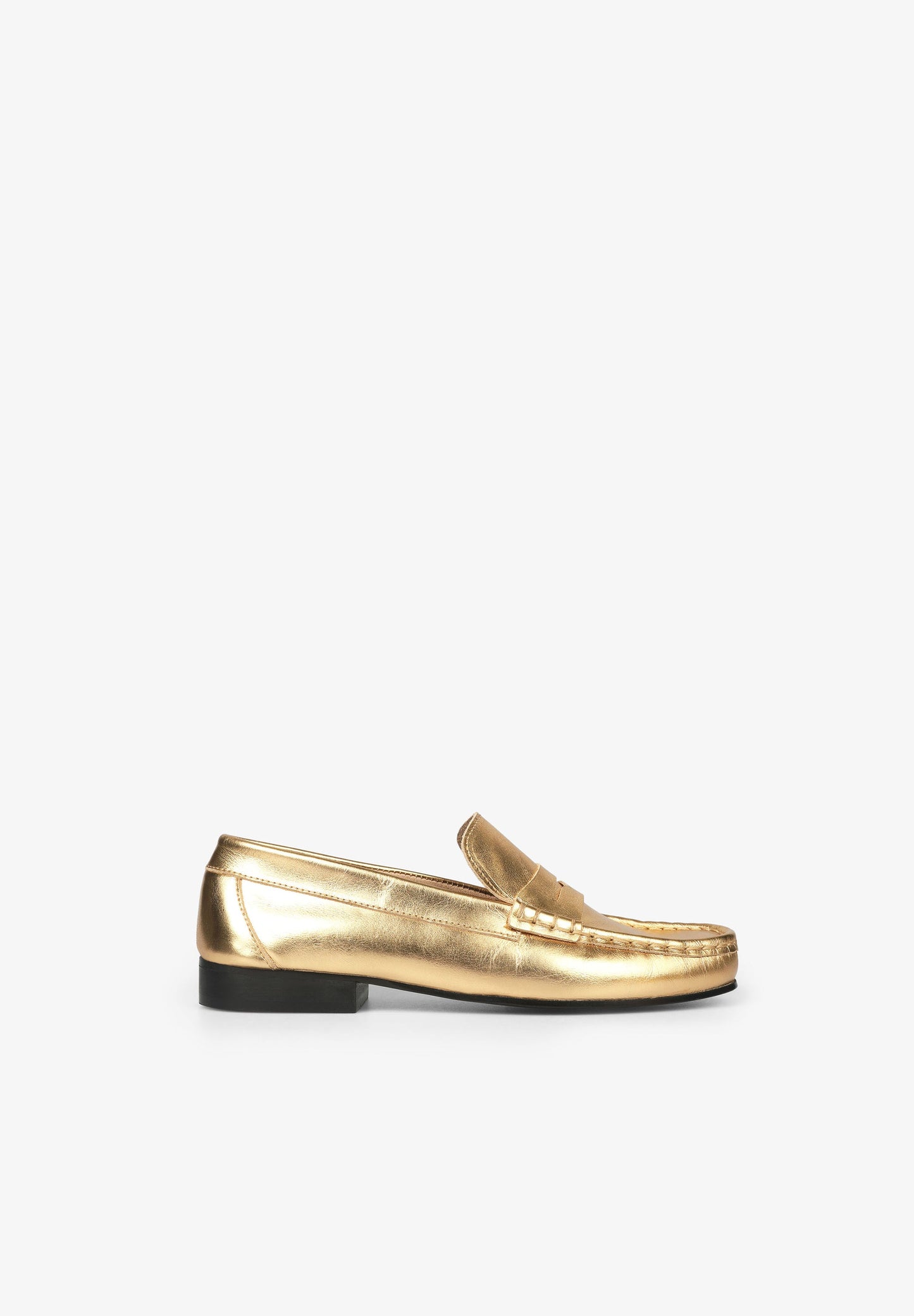 MOCASÍN PIEL METALIZADOS