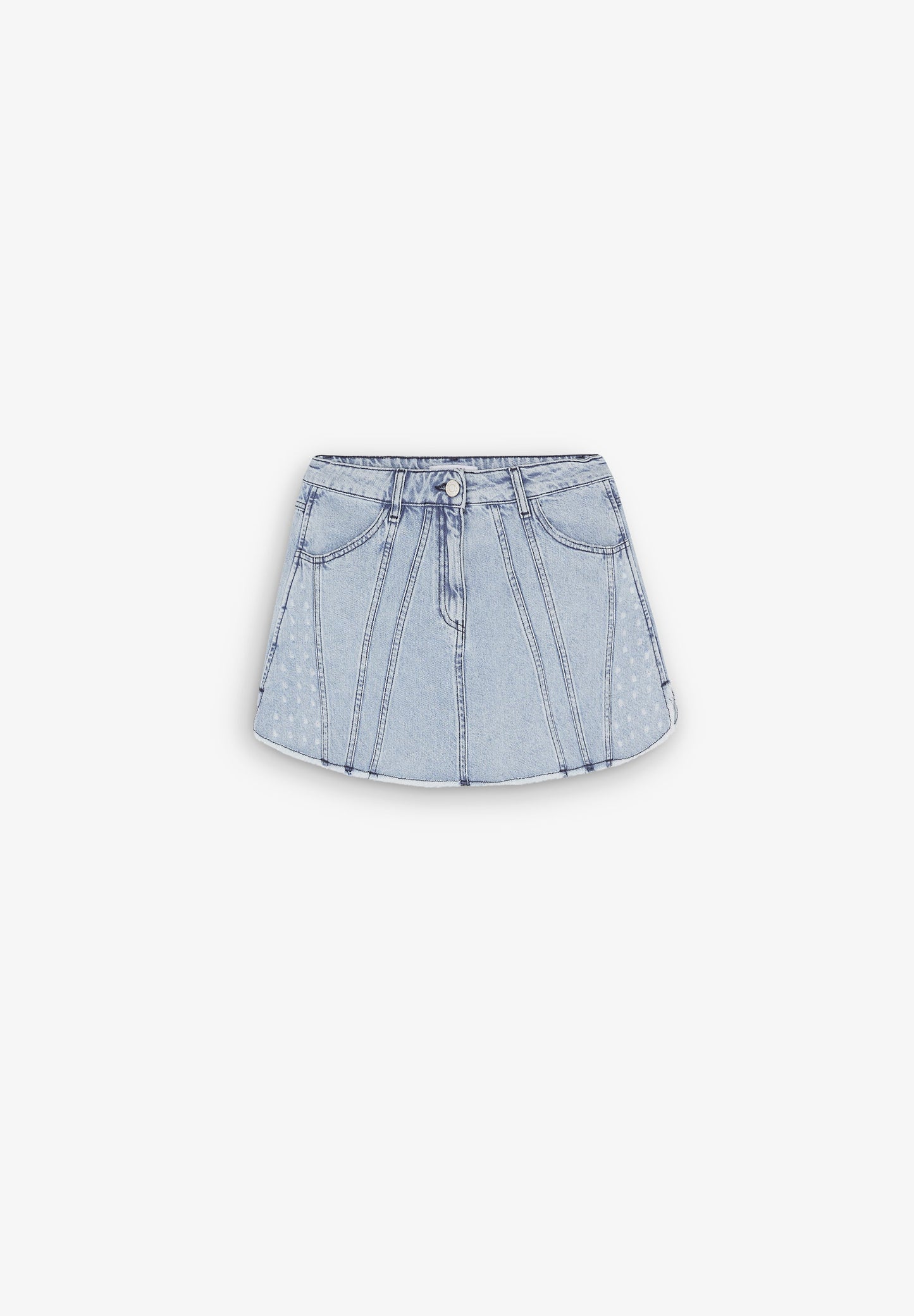 FALDA MINI DENIM LAVADA