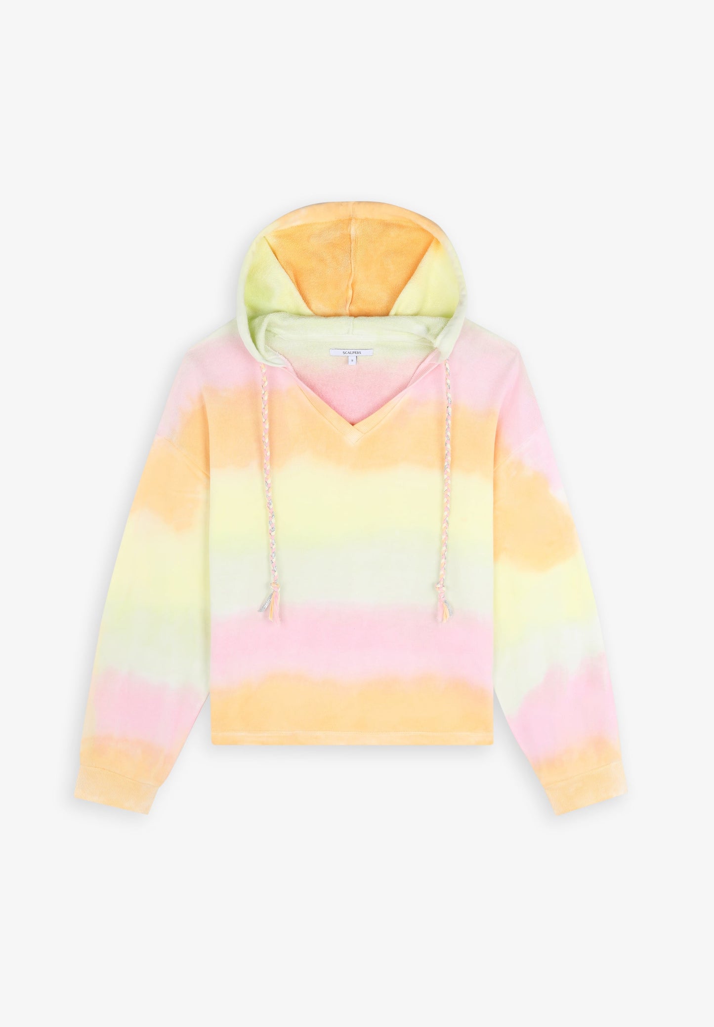 SUDADERA CAPUCHA RAYAS