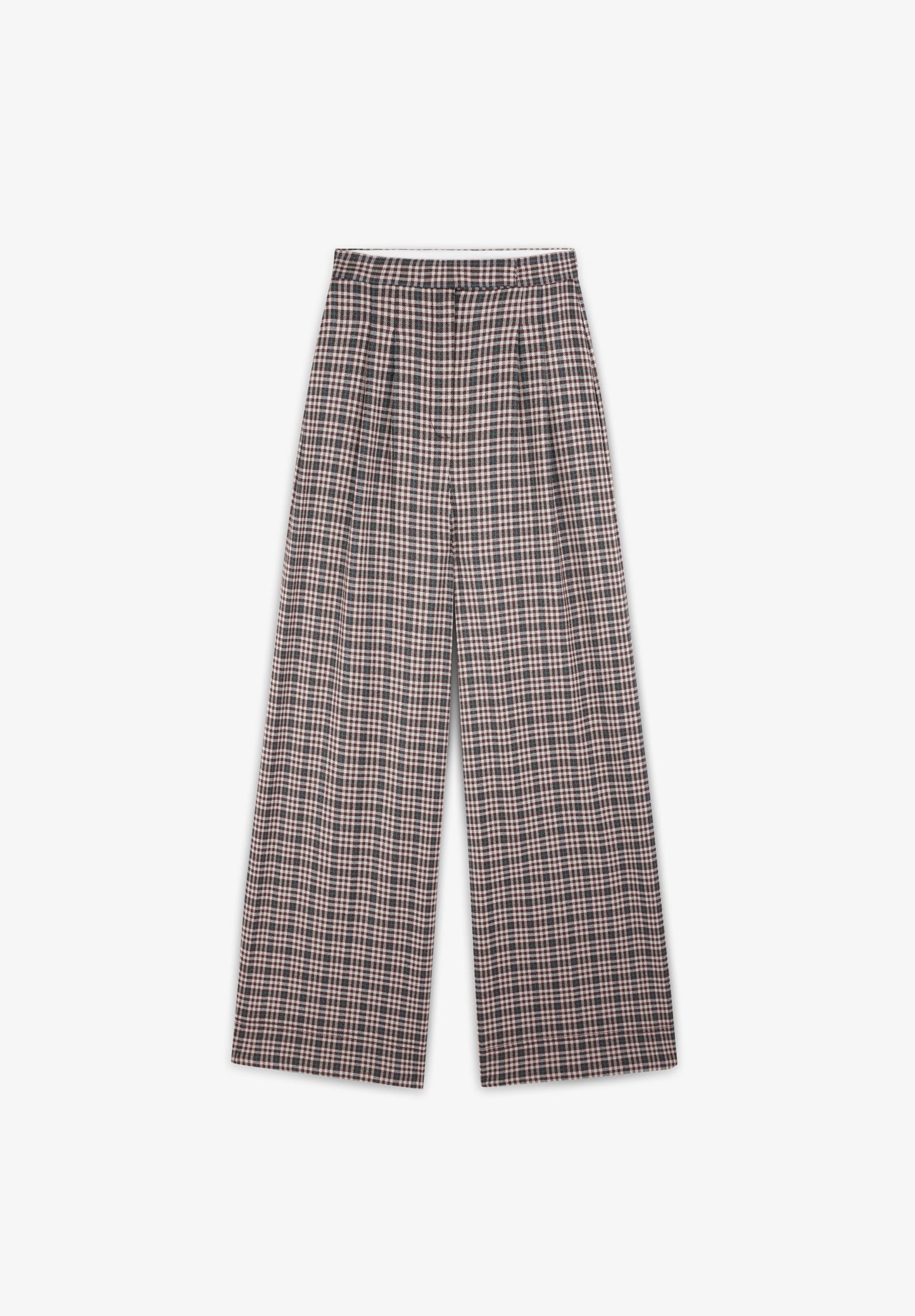 PANTALÓN CUADROS PINZAS