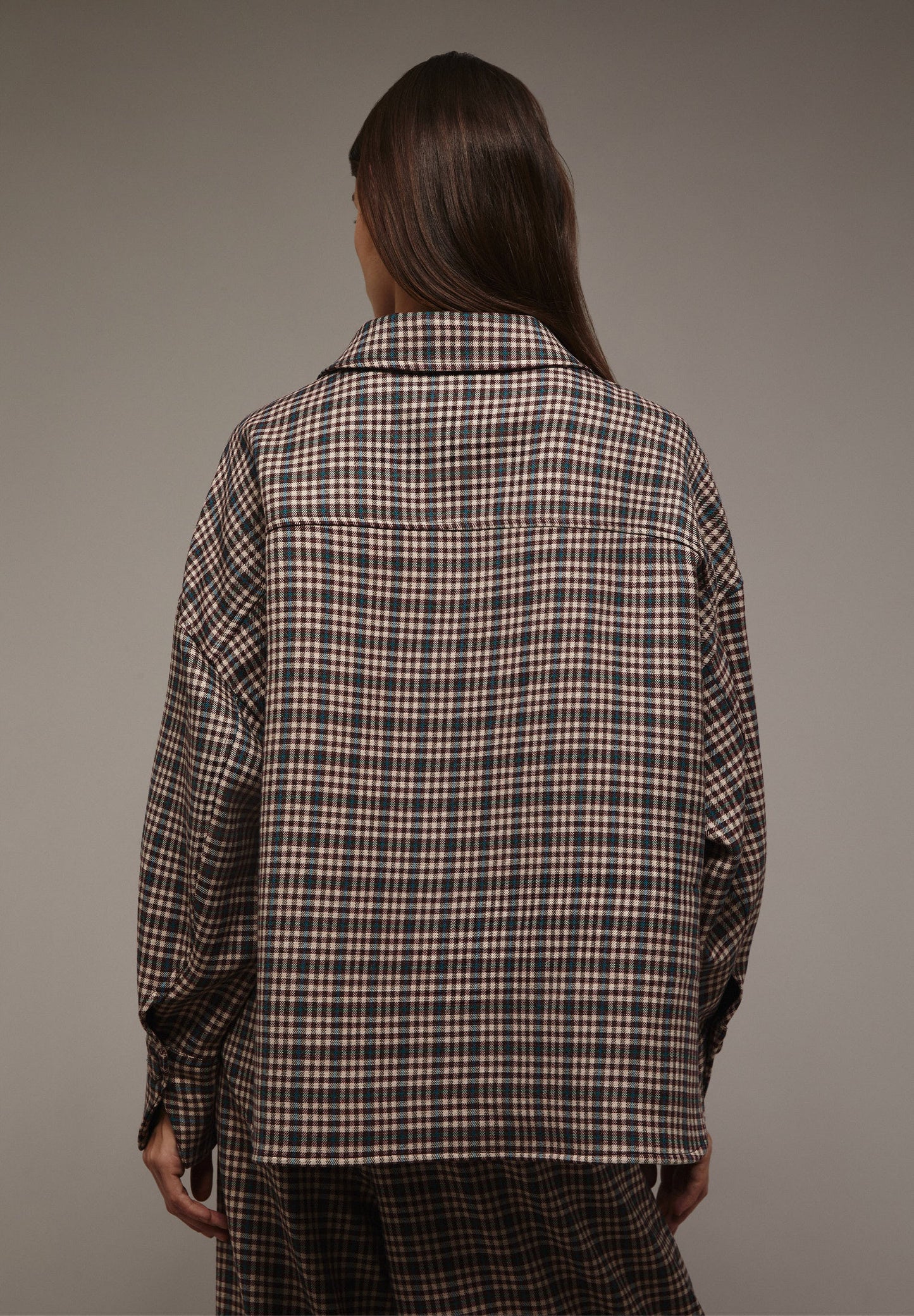 CHAQUETA CUADROS CRISTALES