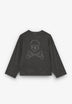 CAMISETA MANGA LARGA CALAVERA TRASERA
