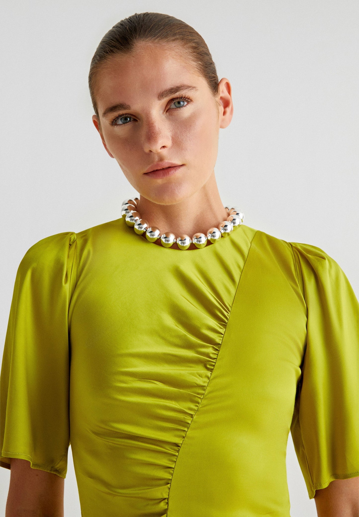 VESTIDO CORTE DRAPEADO