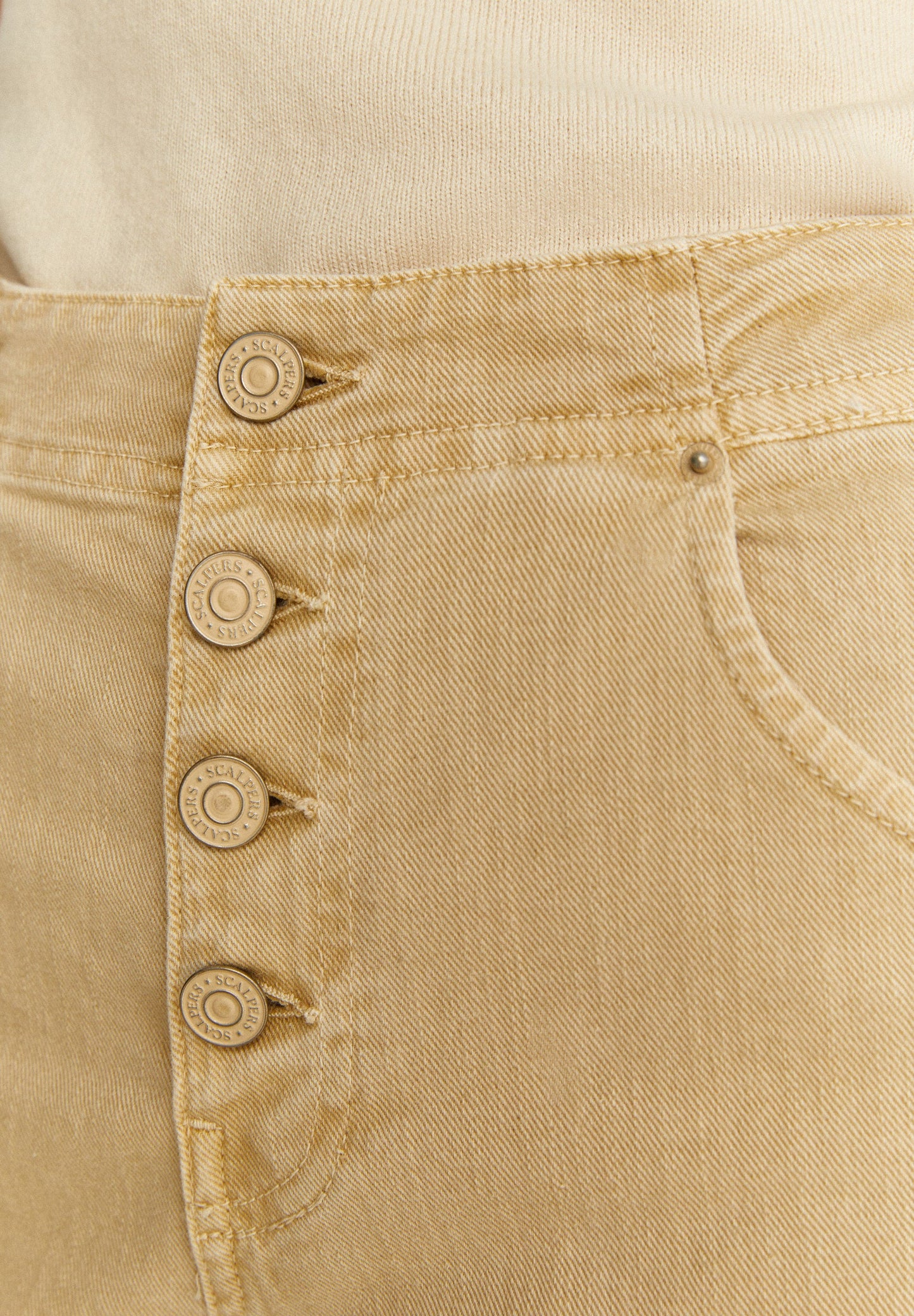 JEANS CULOTTE BOTONES