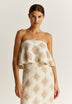 TOP CROP PUNTO ROMBOS