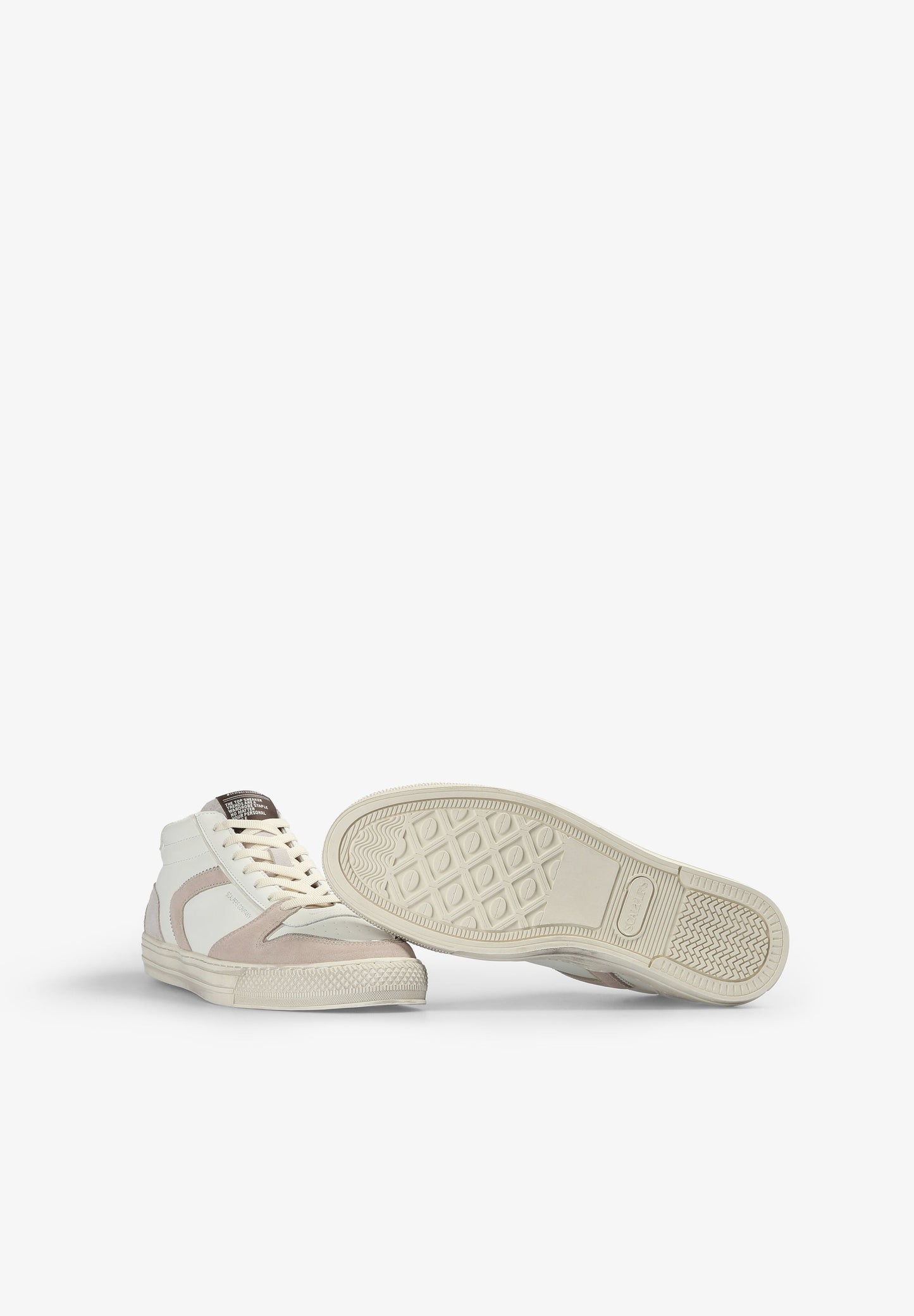 SNEAKERS ALTAS DETALLES SERRAJE