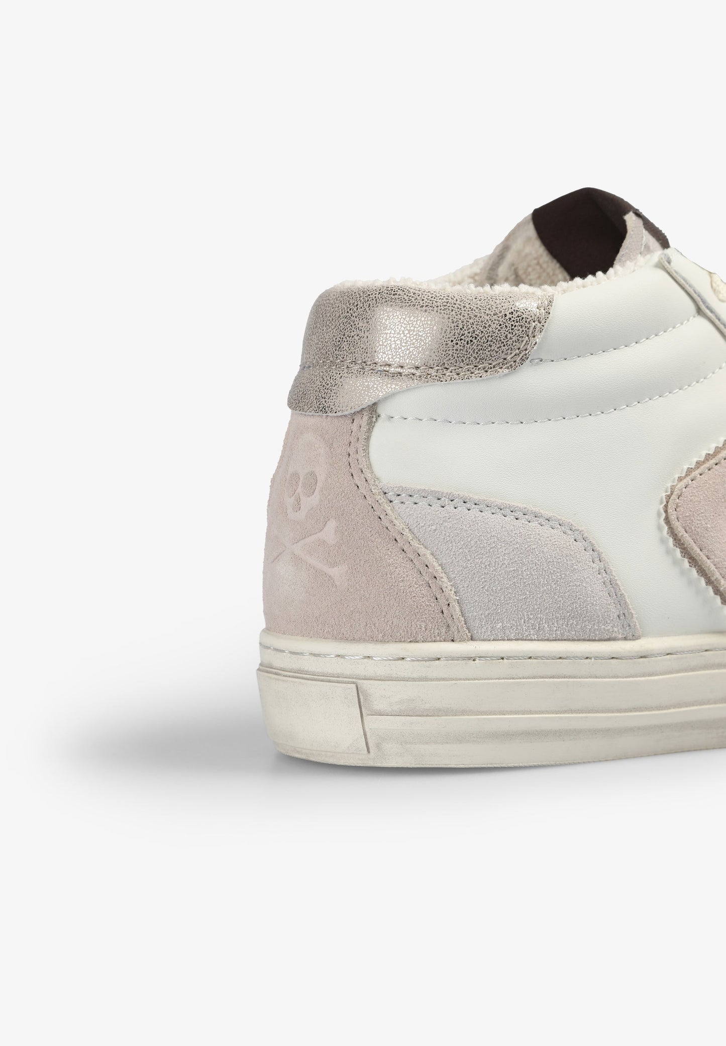 SNEAKERS ALTAS DETALLES SERRAJE