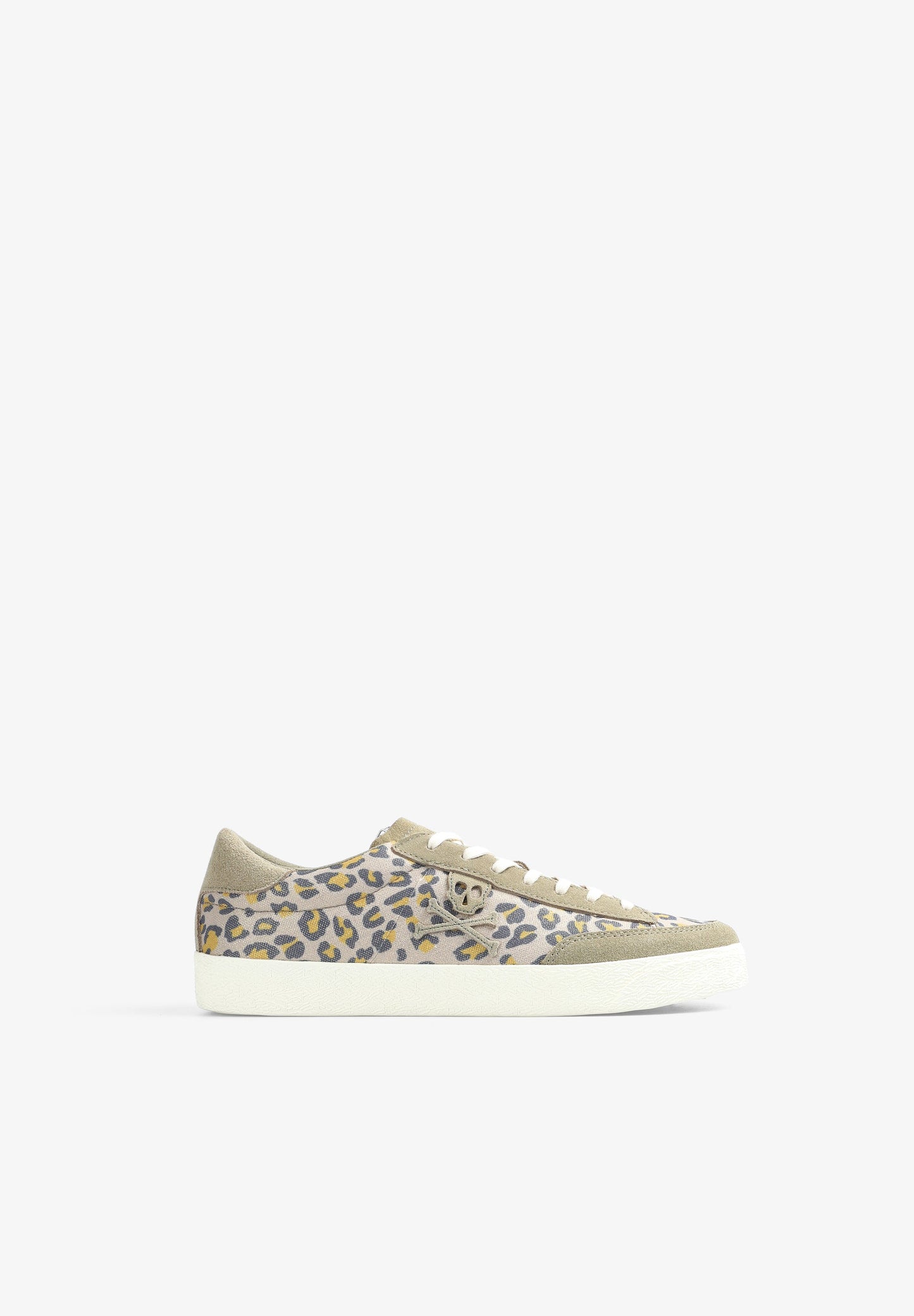 SNEAKERS BAJAS CALAVERA ANIMAL PRINT