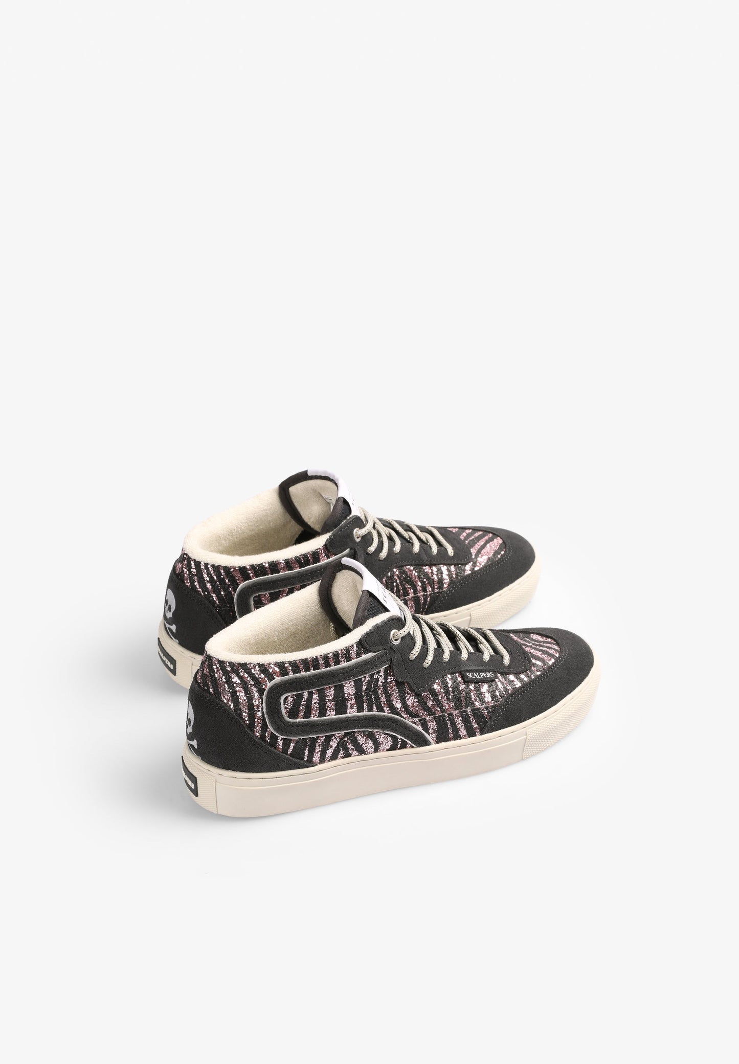 SNEAKERS ANIMAL PRINT GLITTER