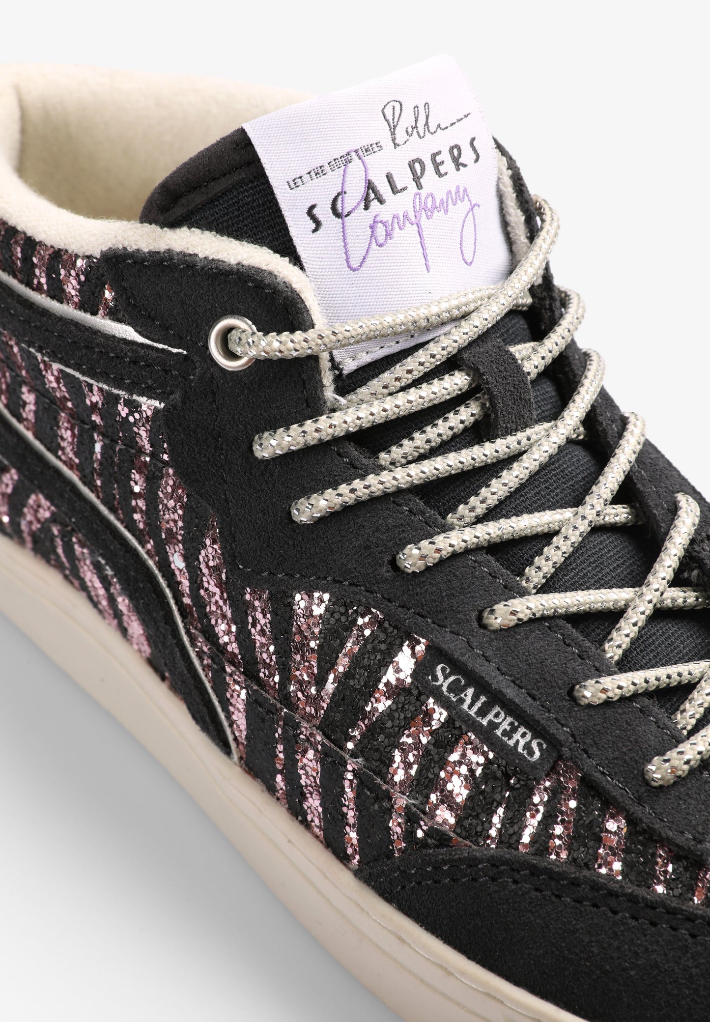 SNEAKERS ANIMAL PRINT GLITTER