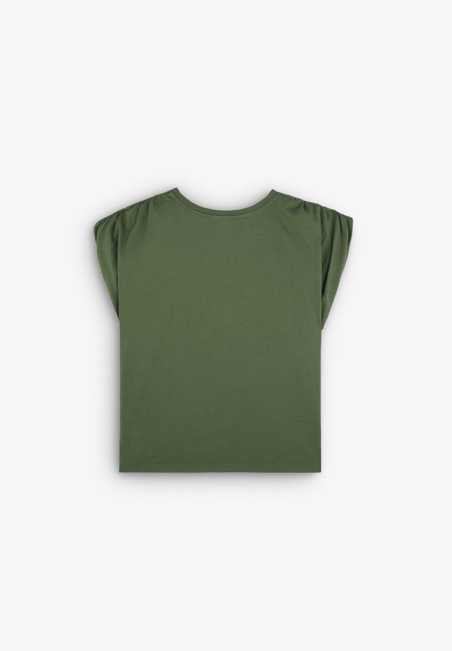 CAMISETA DETALLE FRUNCE HOMBRO