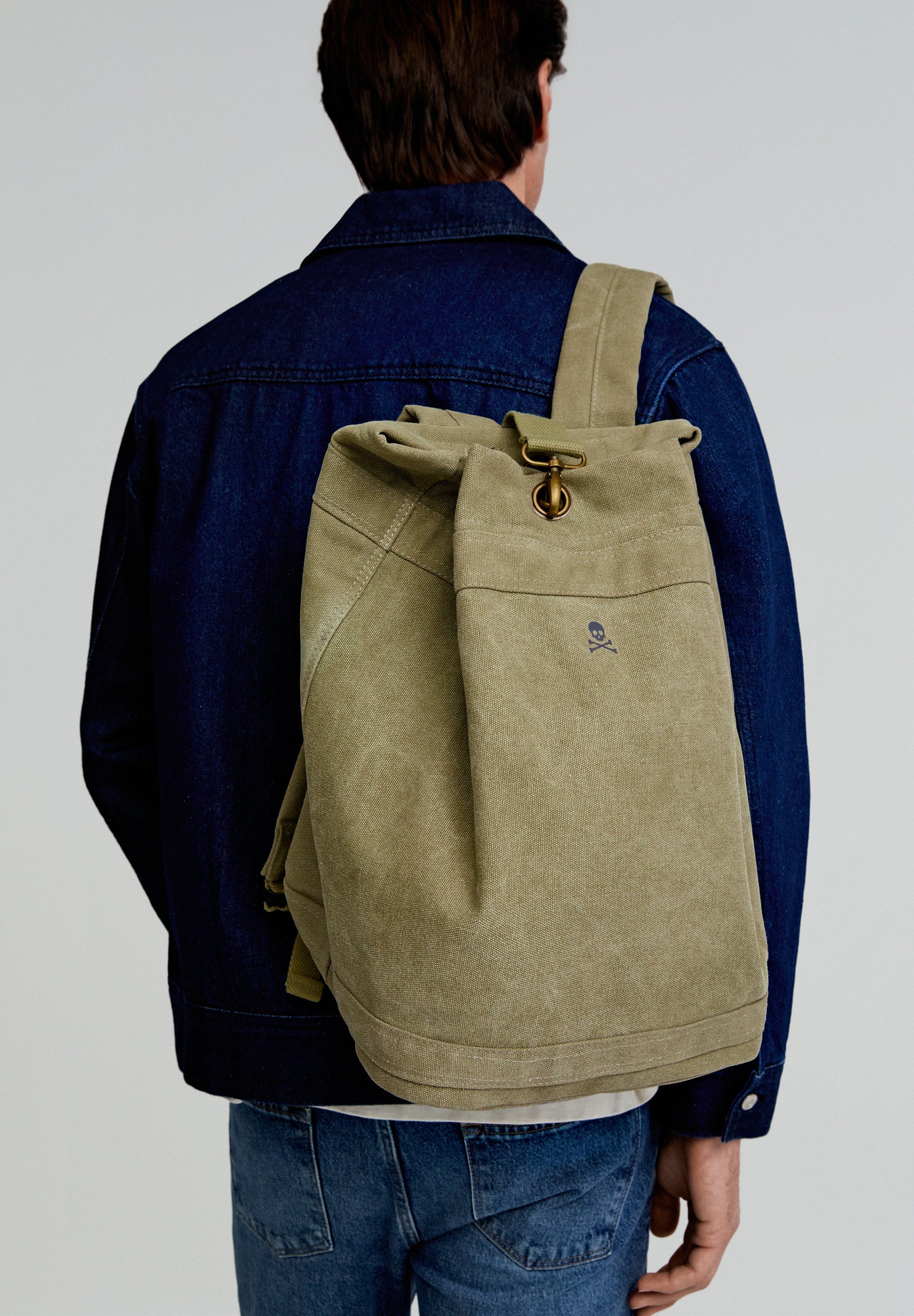 MOCHILA LONA TIPO SACO