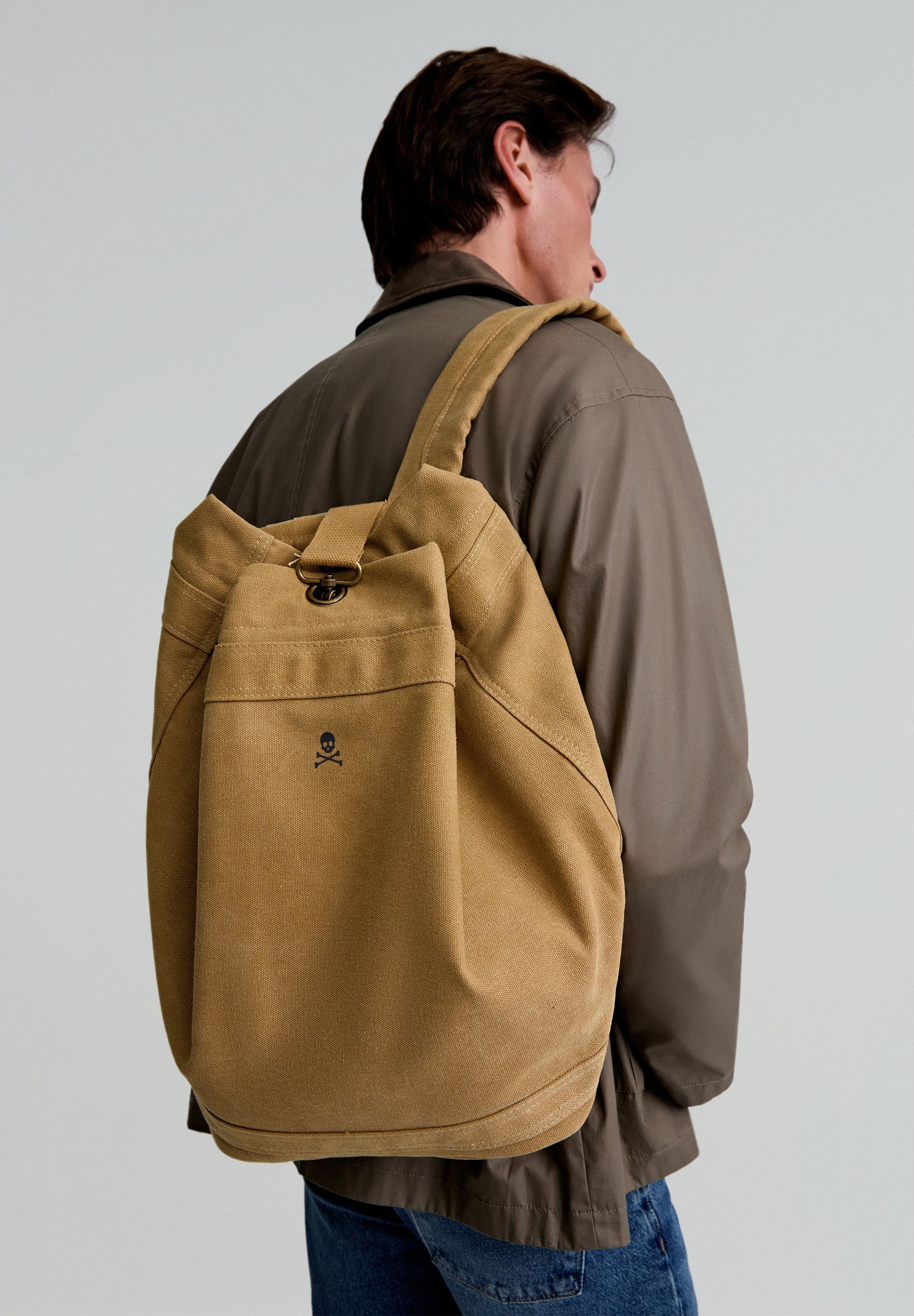 MOCHILA LONA TIPO SACO