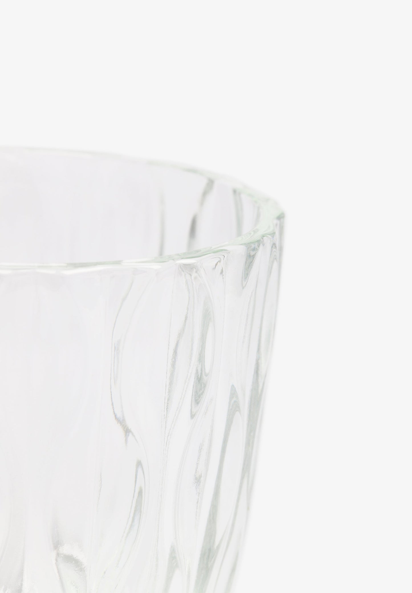 VASO VIDRIO RELIEVE