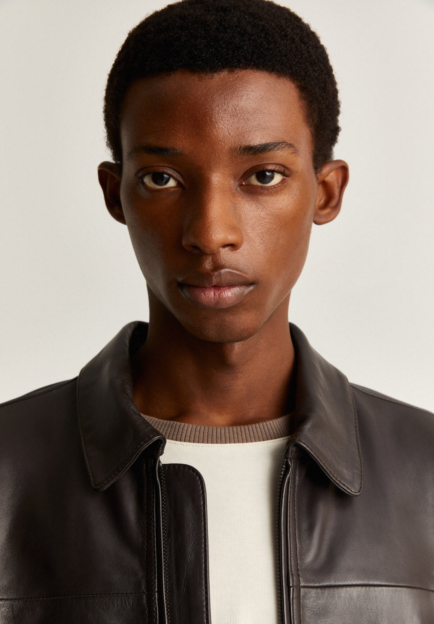 CHAQUETA BIKER PIEL