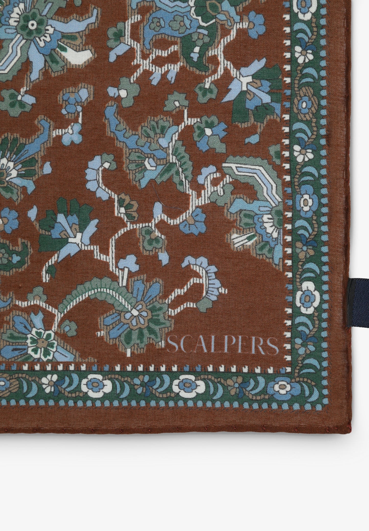 PAÑUELO ESTAMPADO FLORES