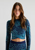 TOP PUNTO FLORES LUREX