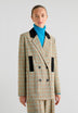 BLAZER CUADROS DETALLES TERCIOPELO