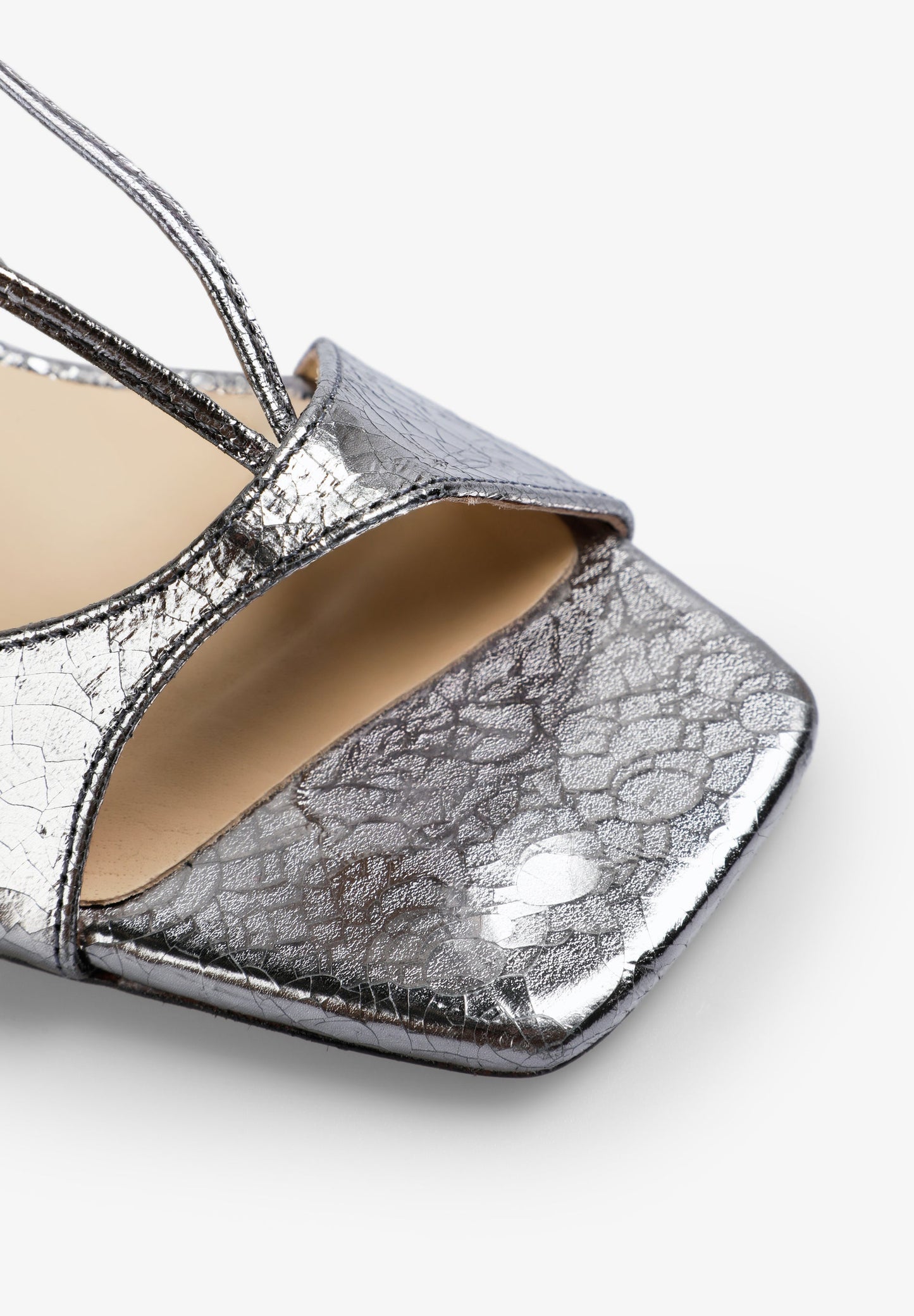 SANDALIAS TACÓN METALIZADAS