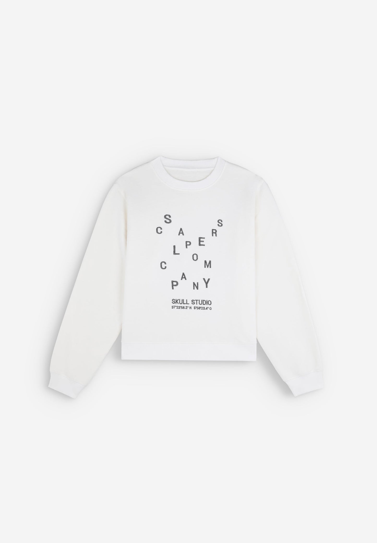 SUDADERA LETRAS BORDADAS