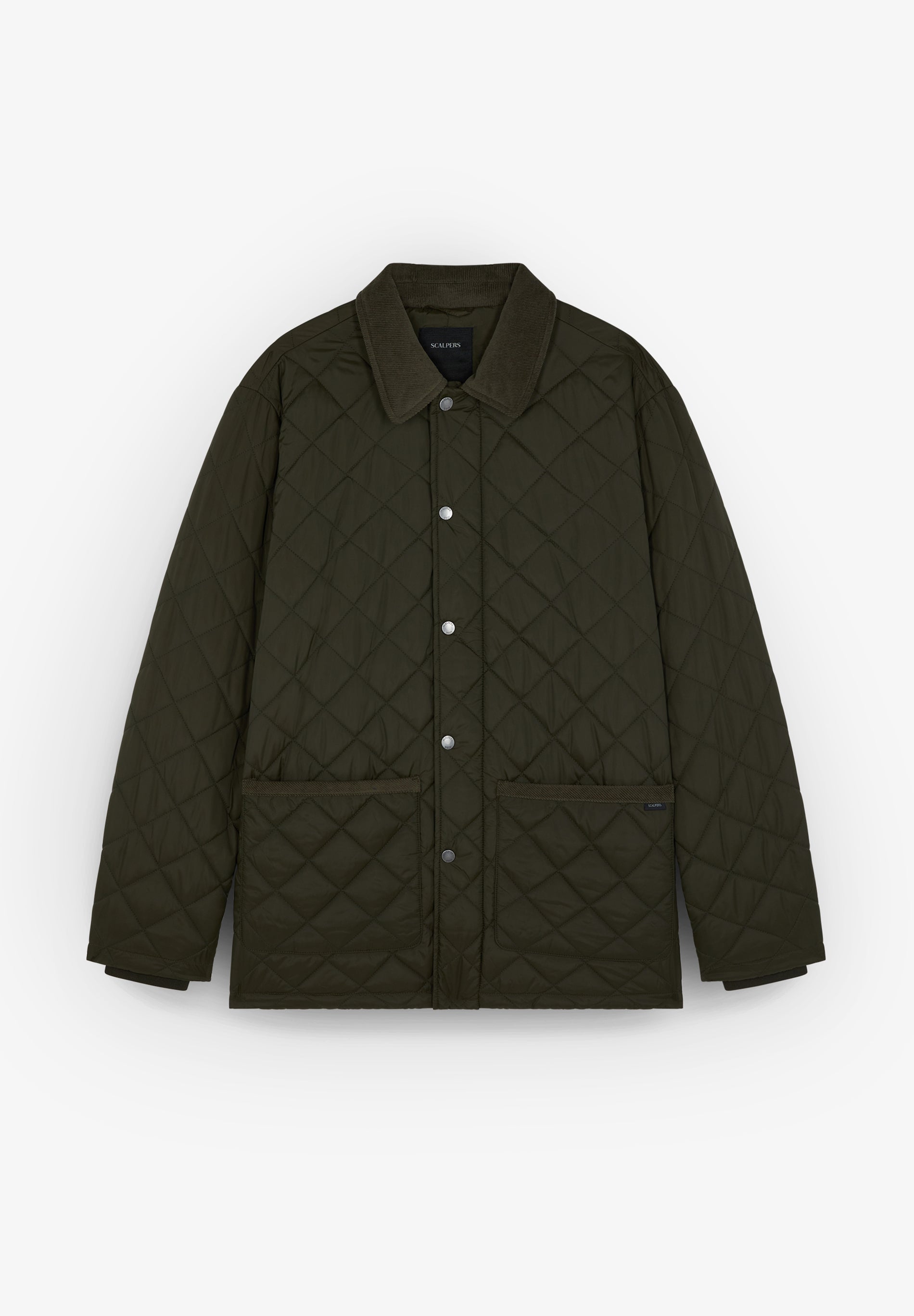 CHAQUETA ACOLCHADA CUELLO PANA