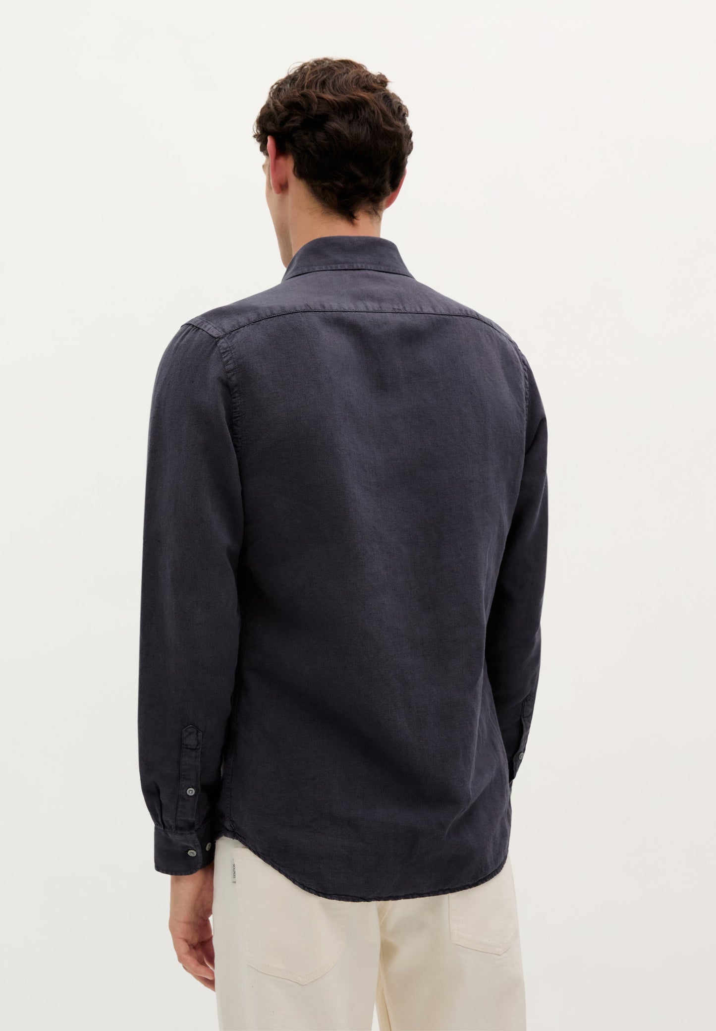 CAMISA LINO CALAVERA