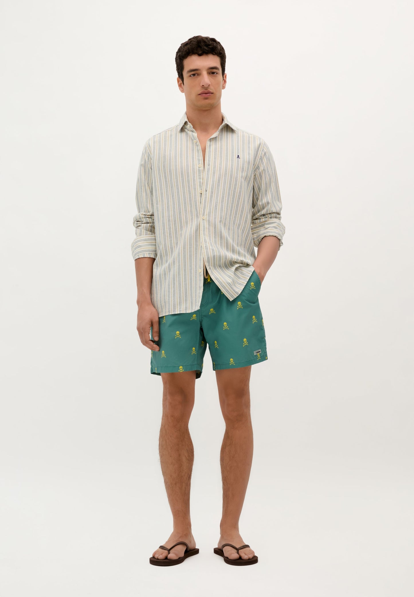 BAÑADOR ESTAMPADO CALAVERA