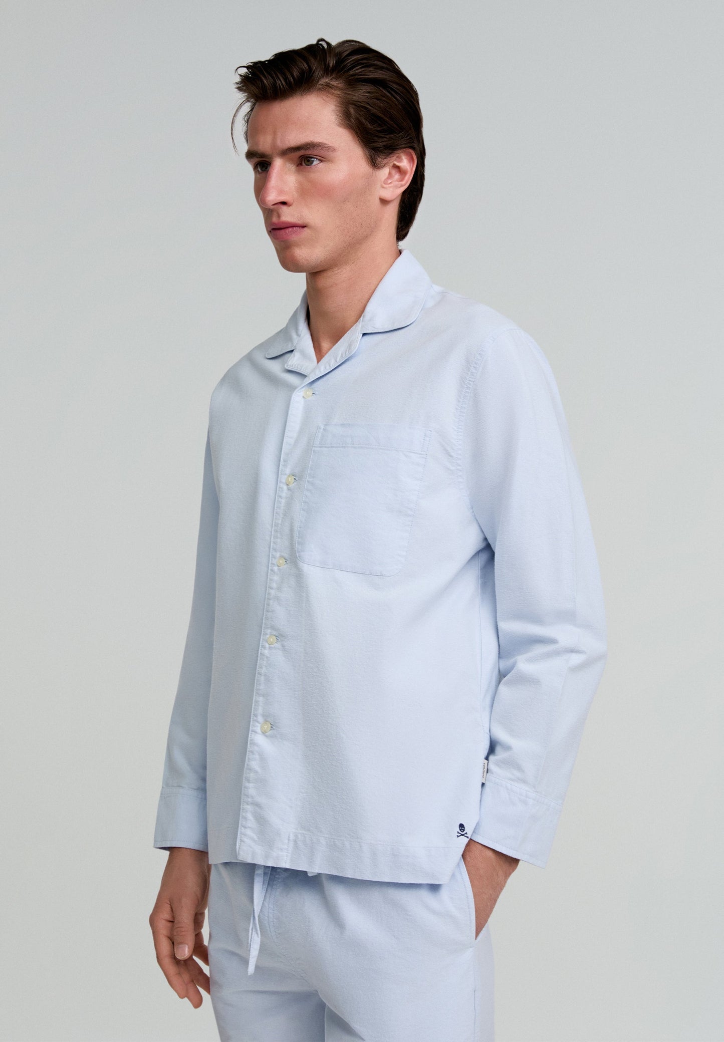 PIJAMA OXFORD ALGODÓN