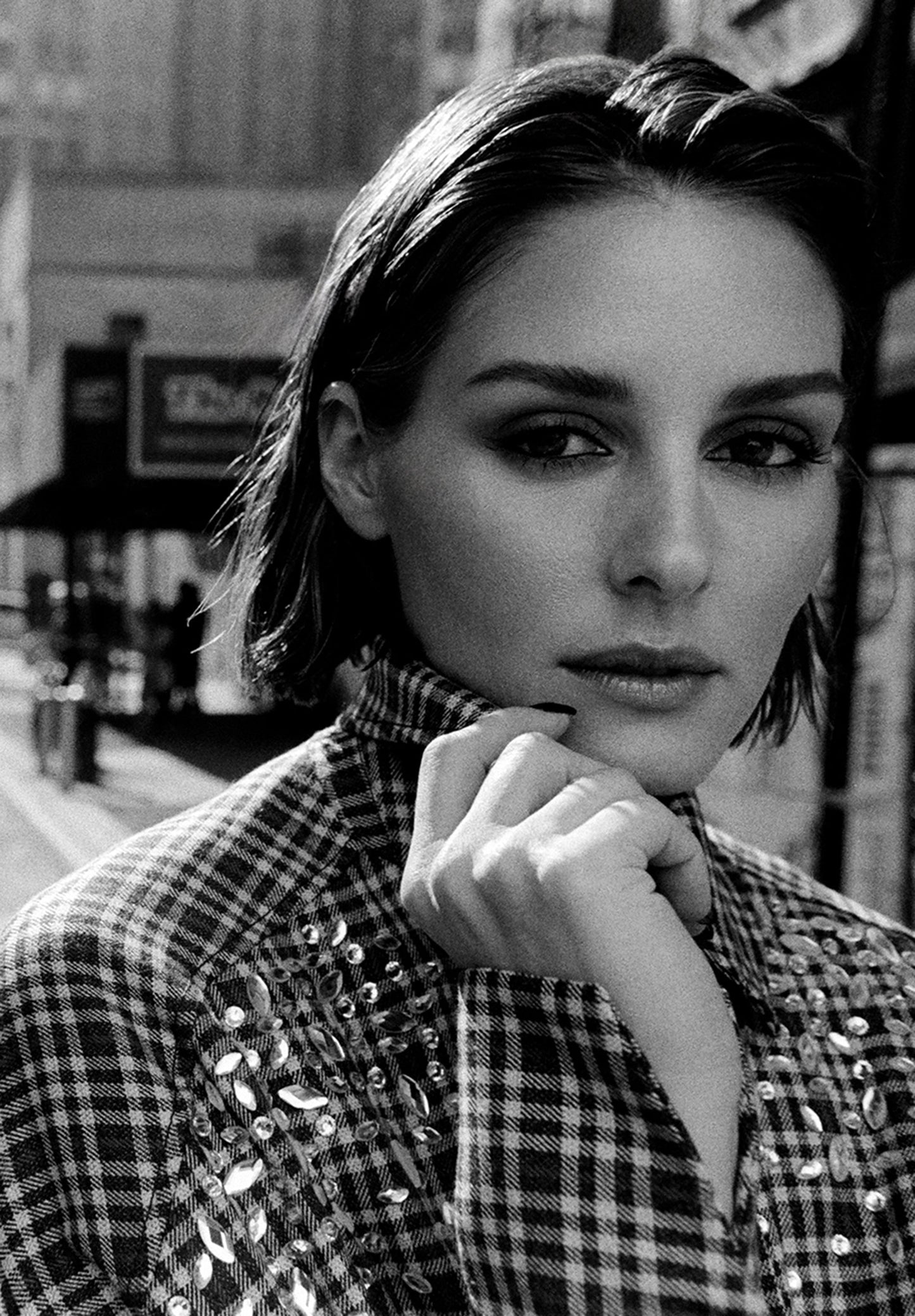 CHAQUETA CUADROS CRISTALES EDICIÓN LIMITADA