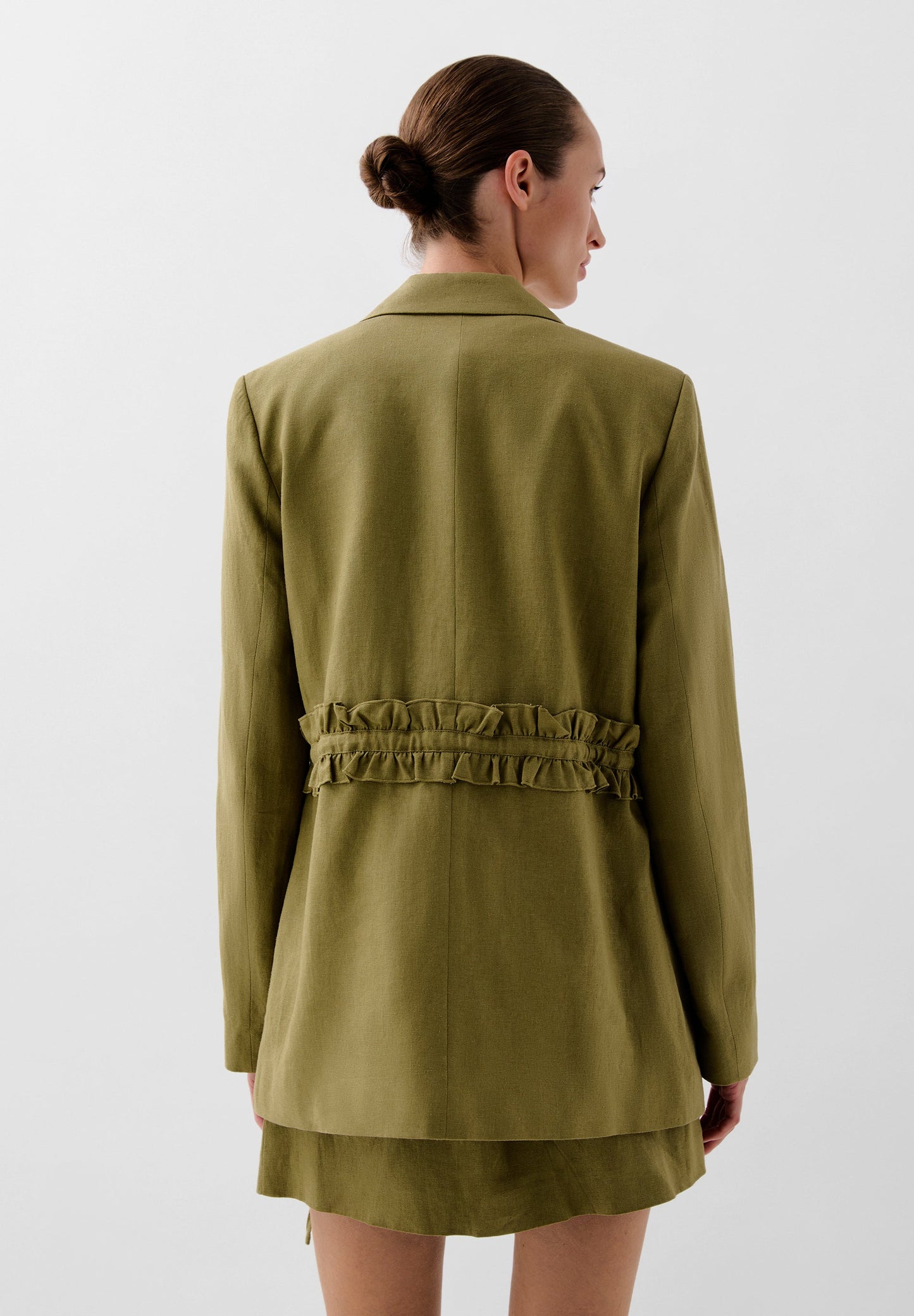 BLAZER FRUNCE CINTURA