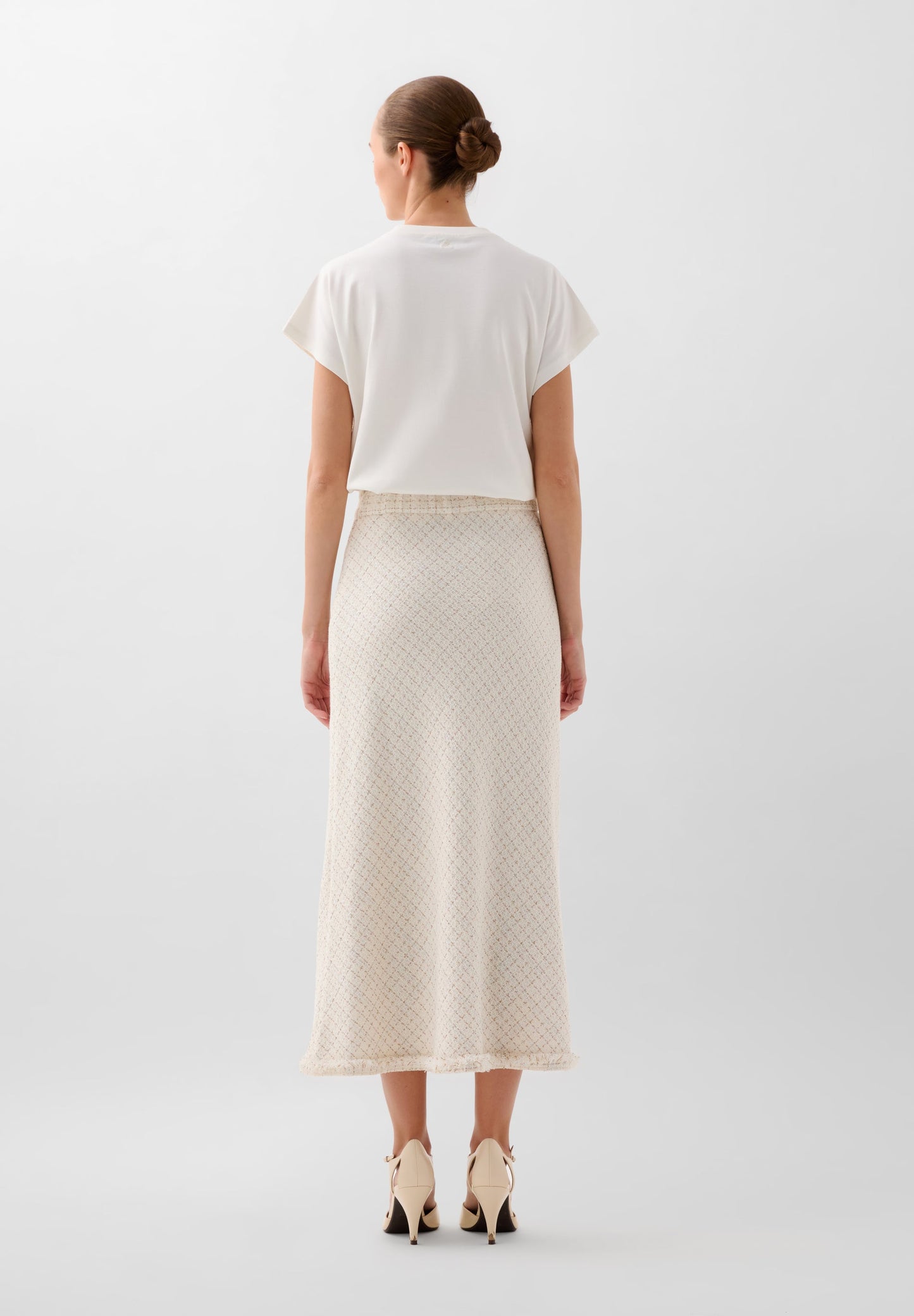 FALDA RÚSTICA HILO METALIZADO