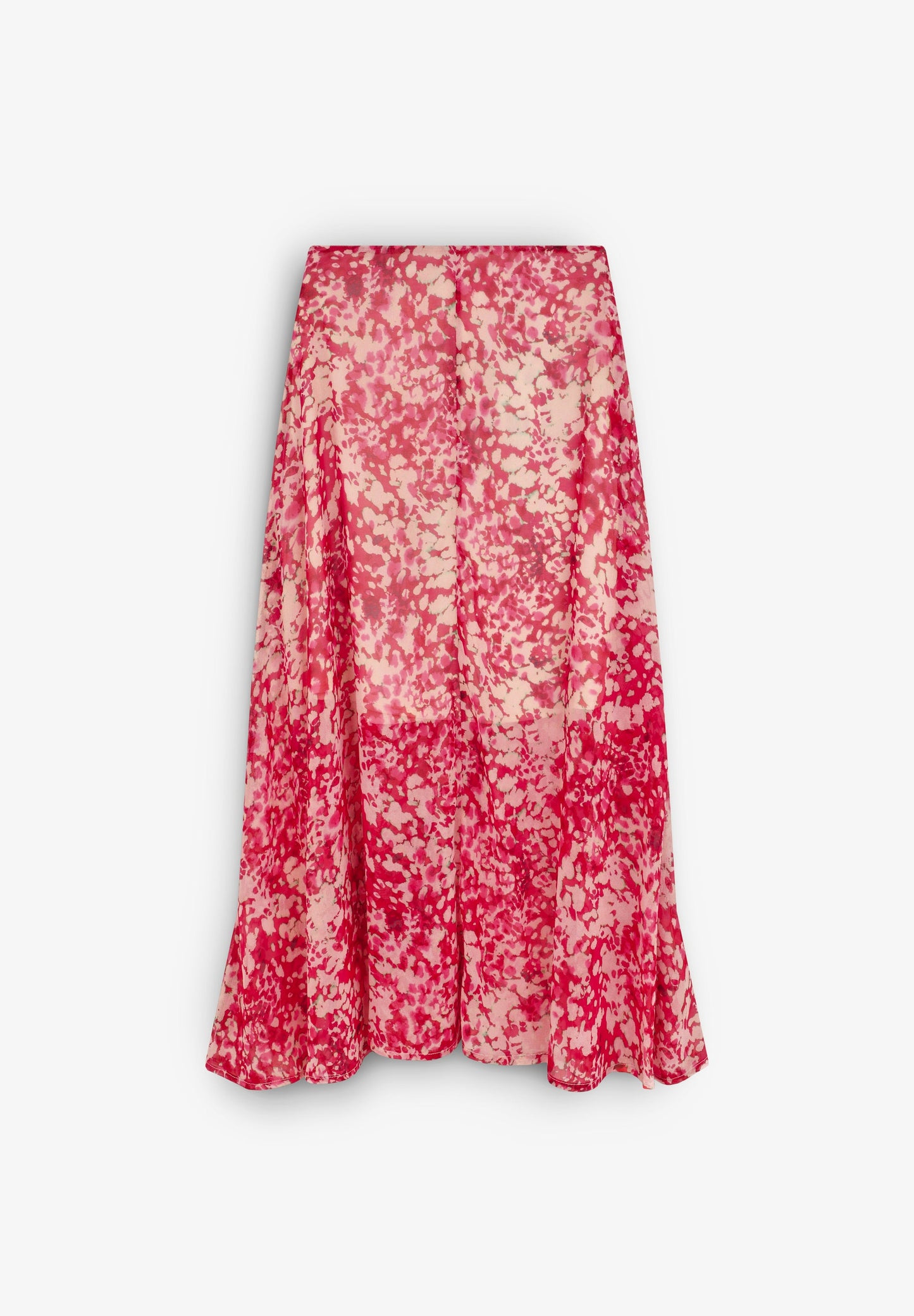 FALDA ESTAMPADA VOLANTES