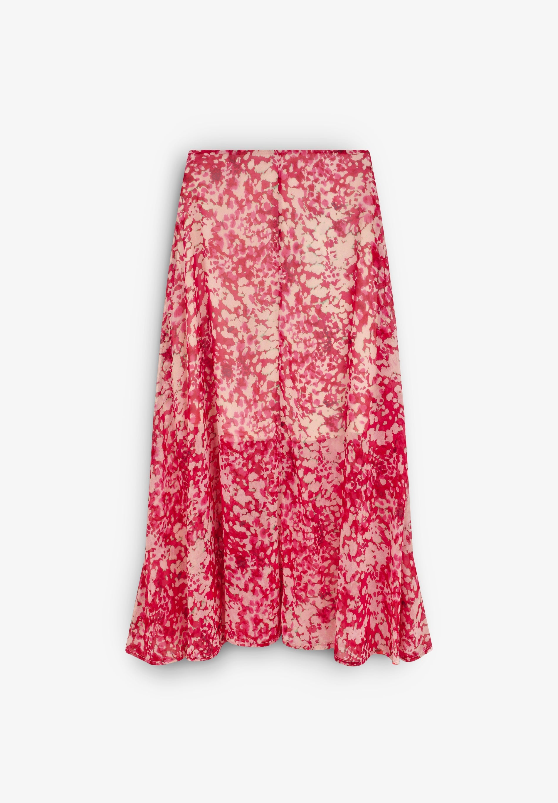 FALDA ESTAMPADA VOLANTES