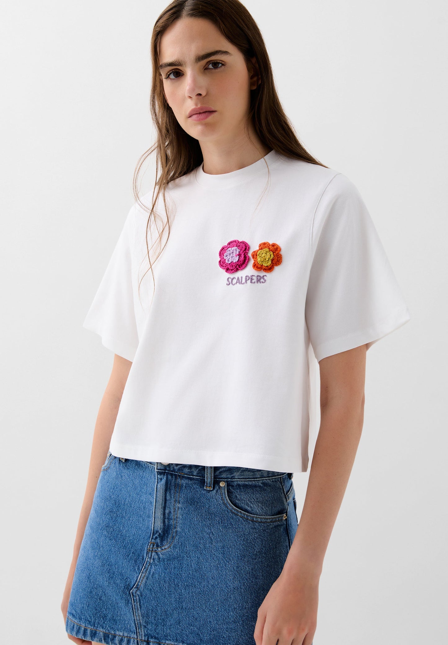 CAMISETA DETALLE CROCHET