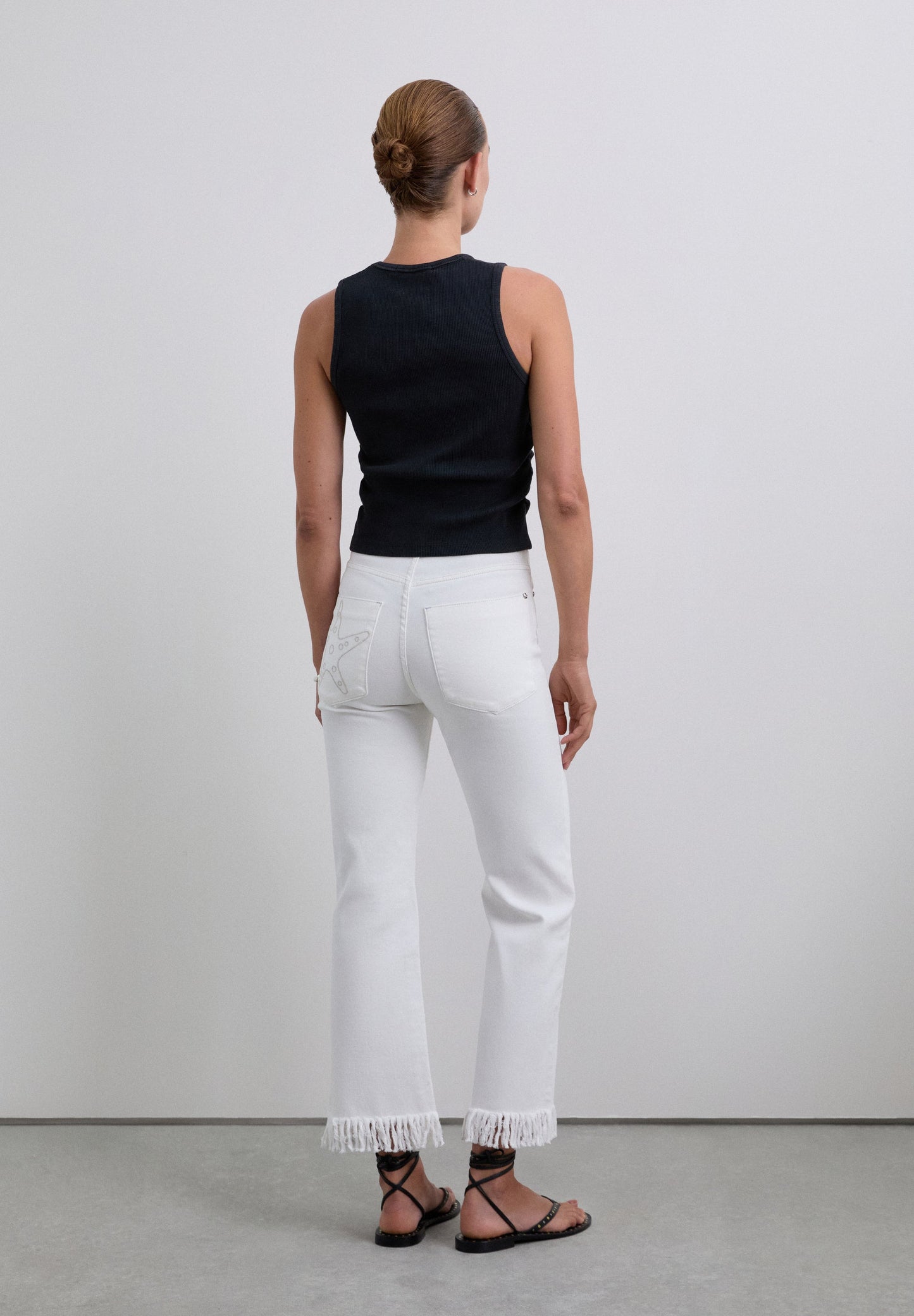 PANTALÓN DENIM FLECOS