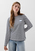 CAMISETA RAYAS MANGA LARGA