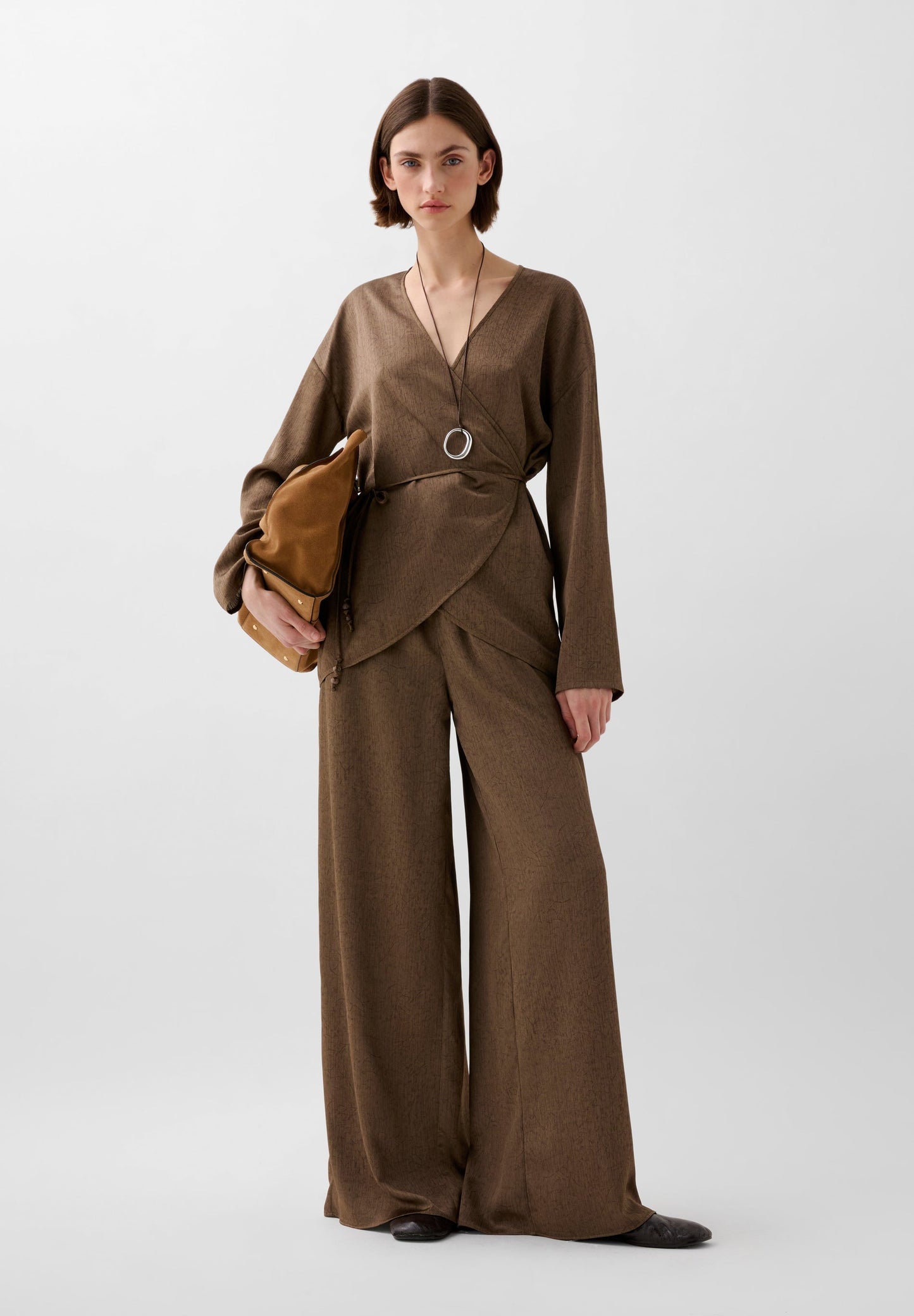 KAFTAN ASIMÉTRICO CORDÓN