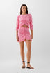 FALDA VICHY FRUNCIDA