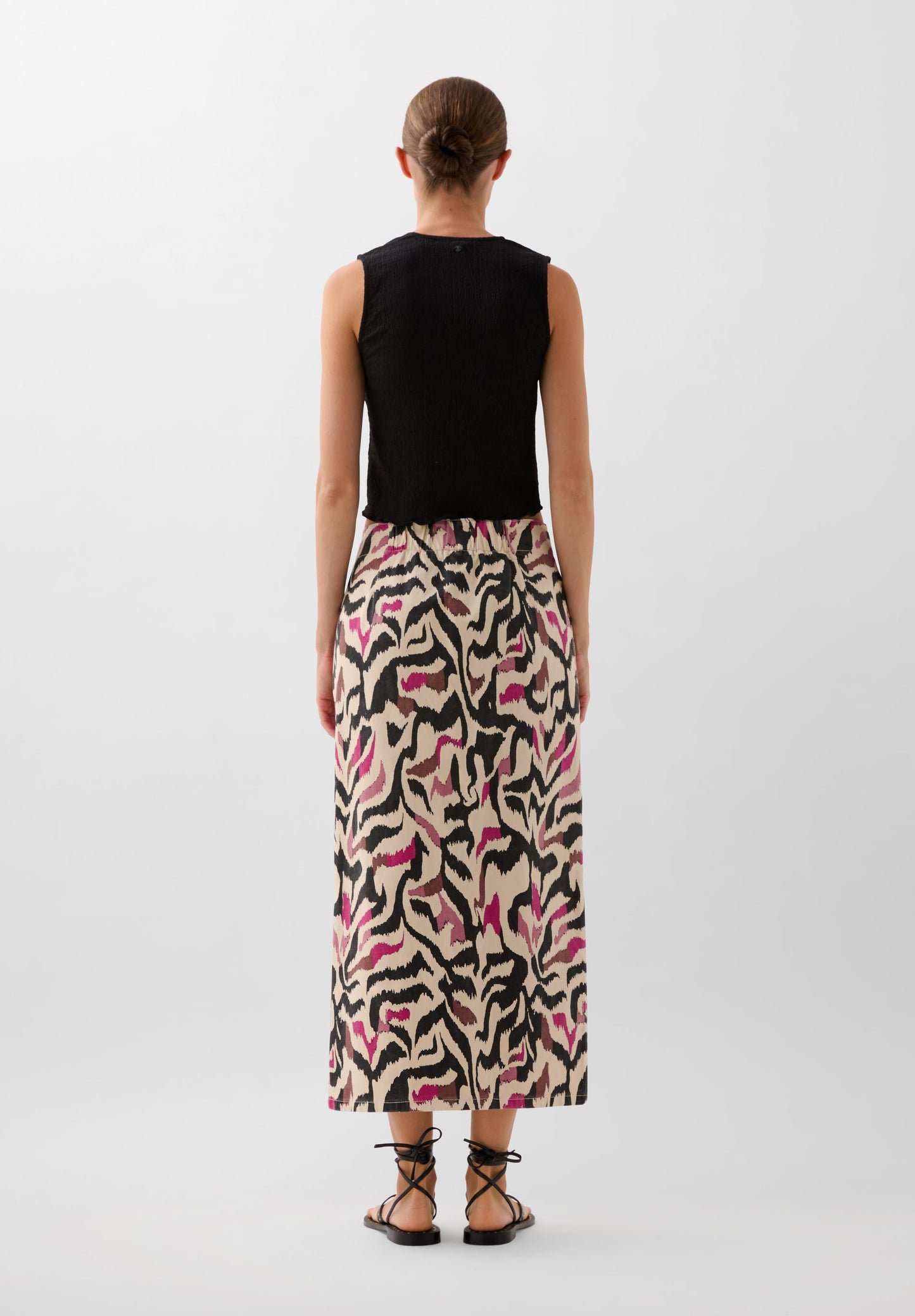 FALDA PRINT DENIM