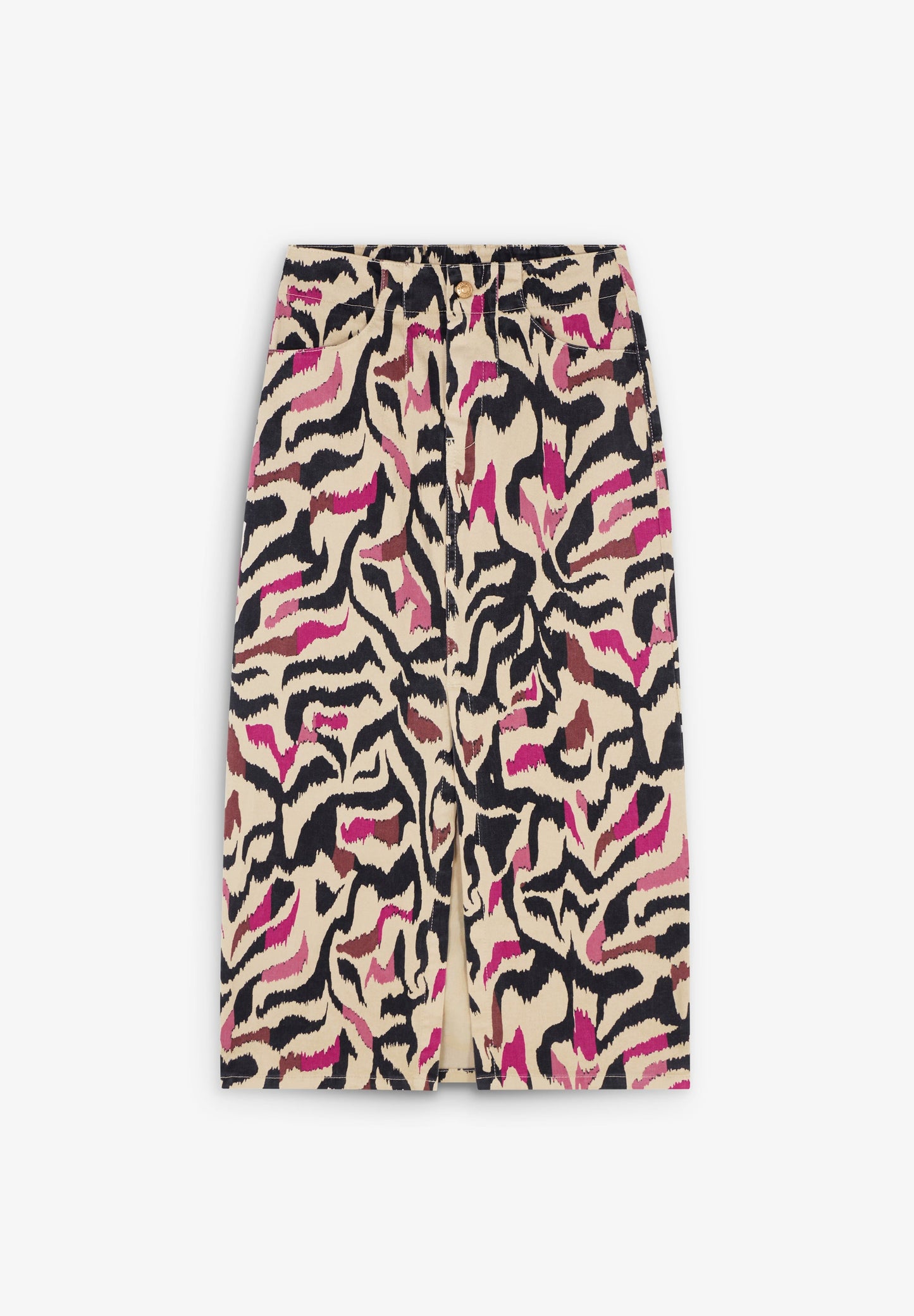 FALDA PRINT DENIM