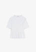 CAMISETA VOLANTES MANGA CORTA