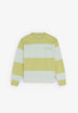 SUDADERA RAYAS LOGO BORDADO