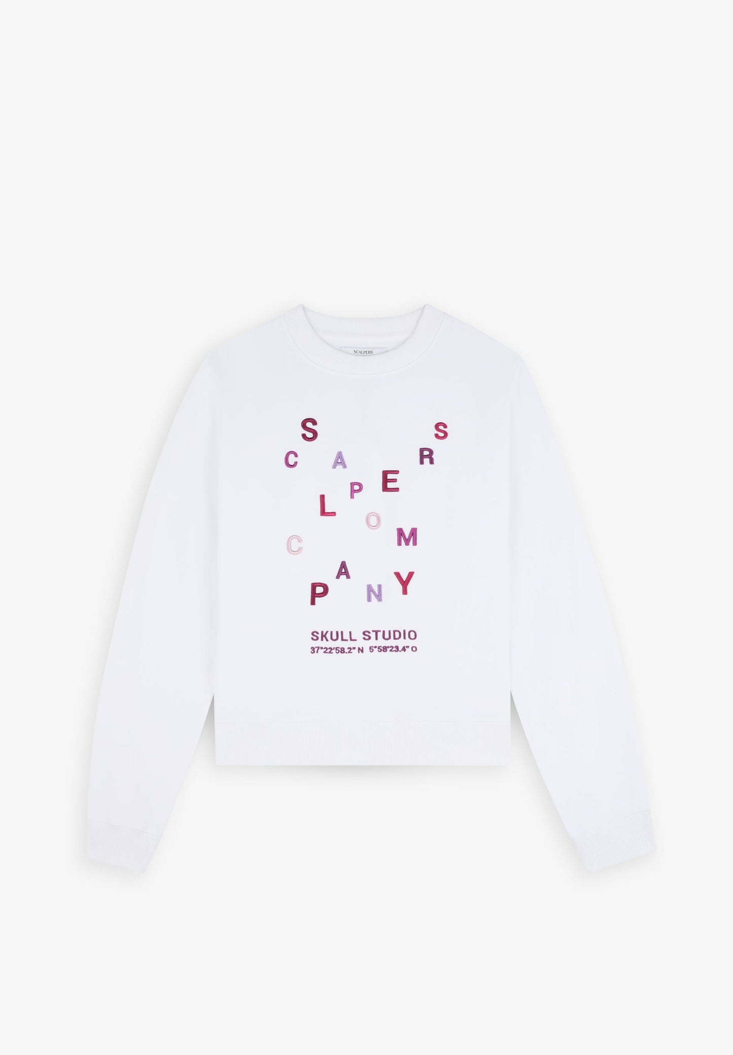 SUDADERA LETRAS BORDADAS
