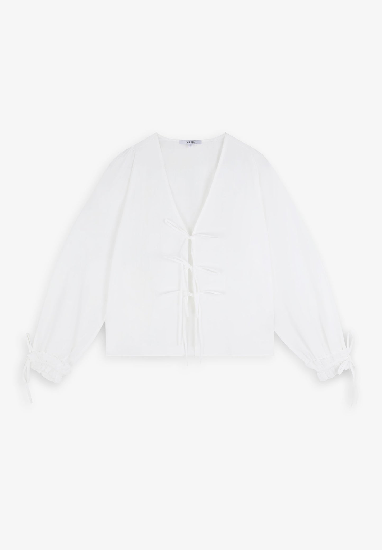 BLUSA CIERRE LAZOS