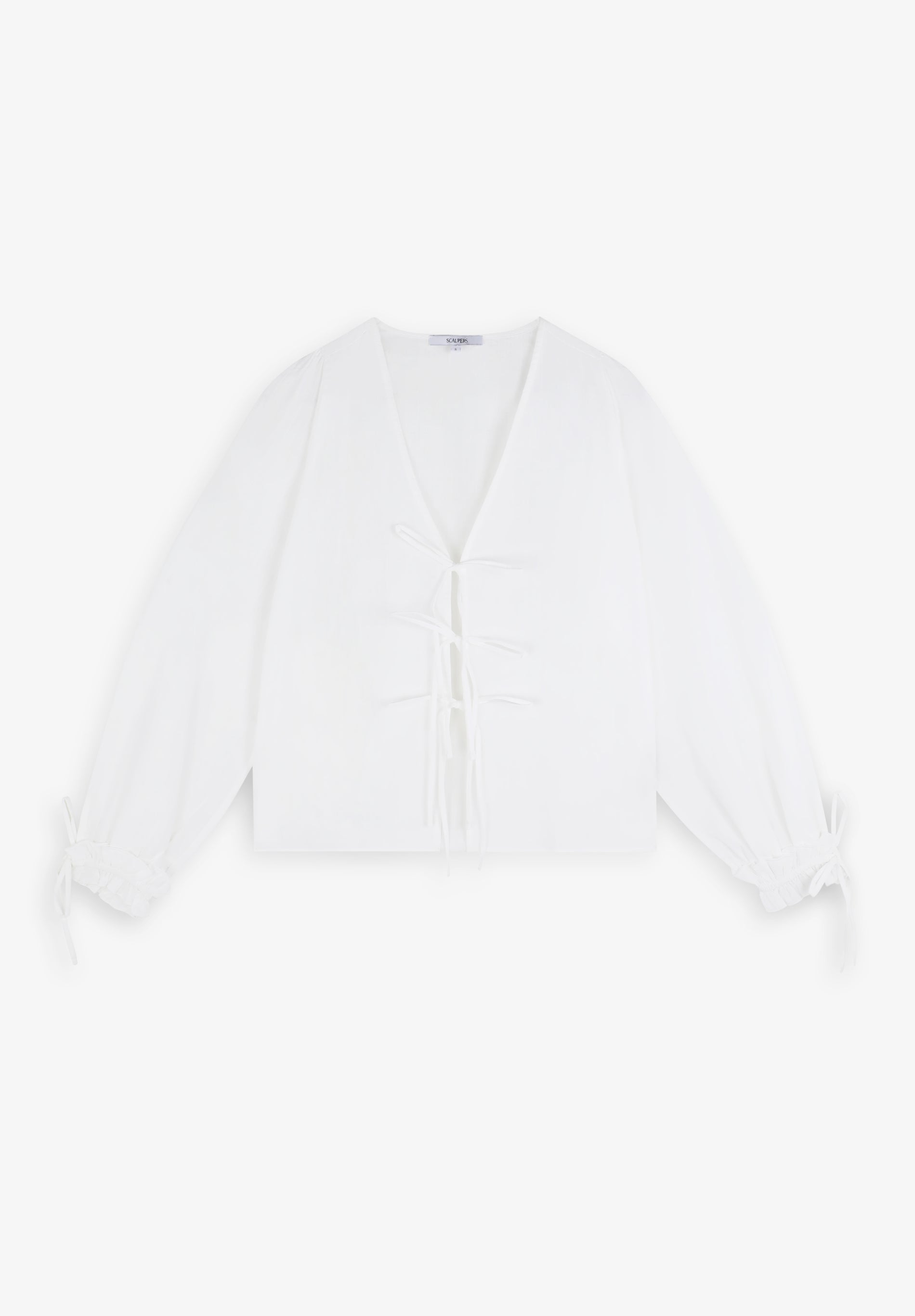 BLUSA CIERRE LAZOS