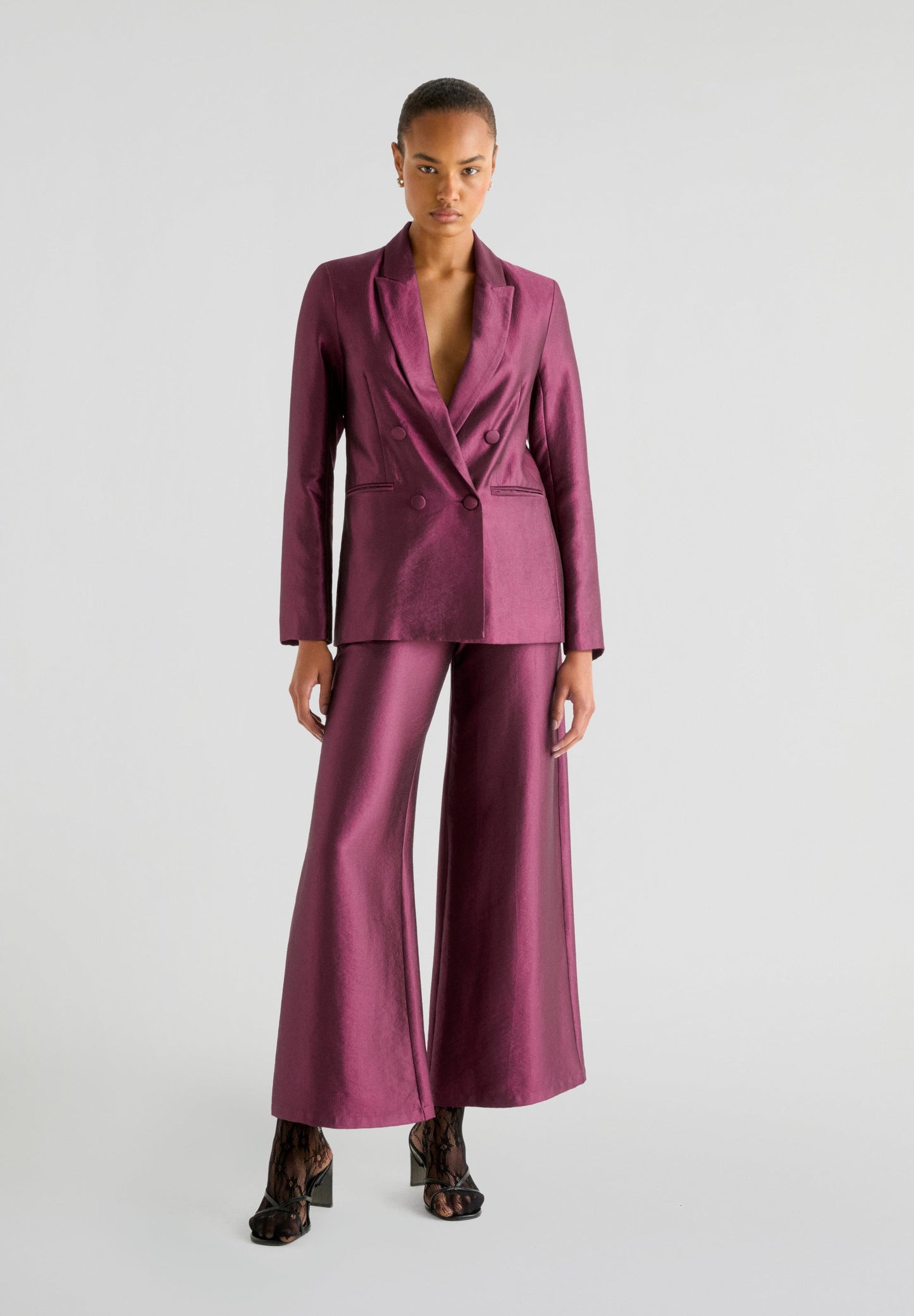 BLAZER SATINADA