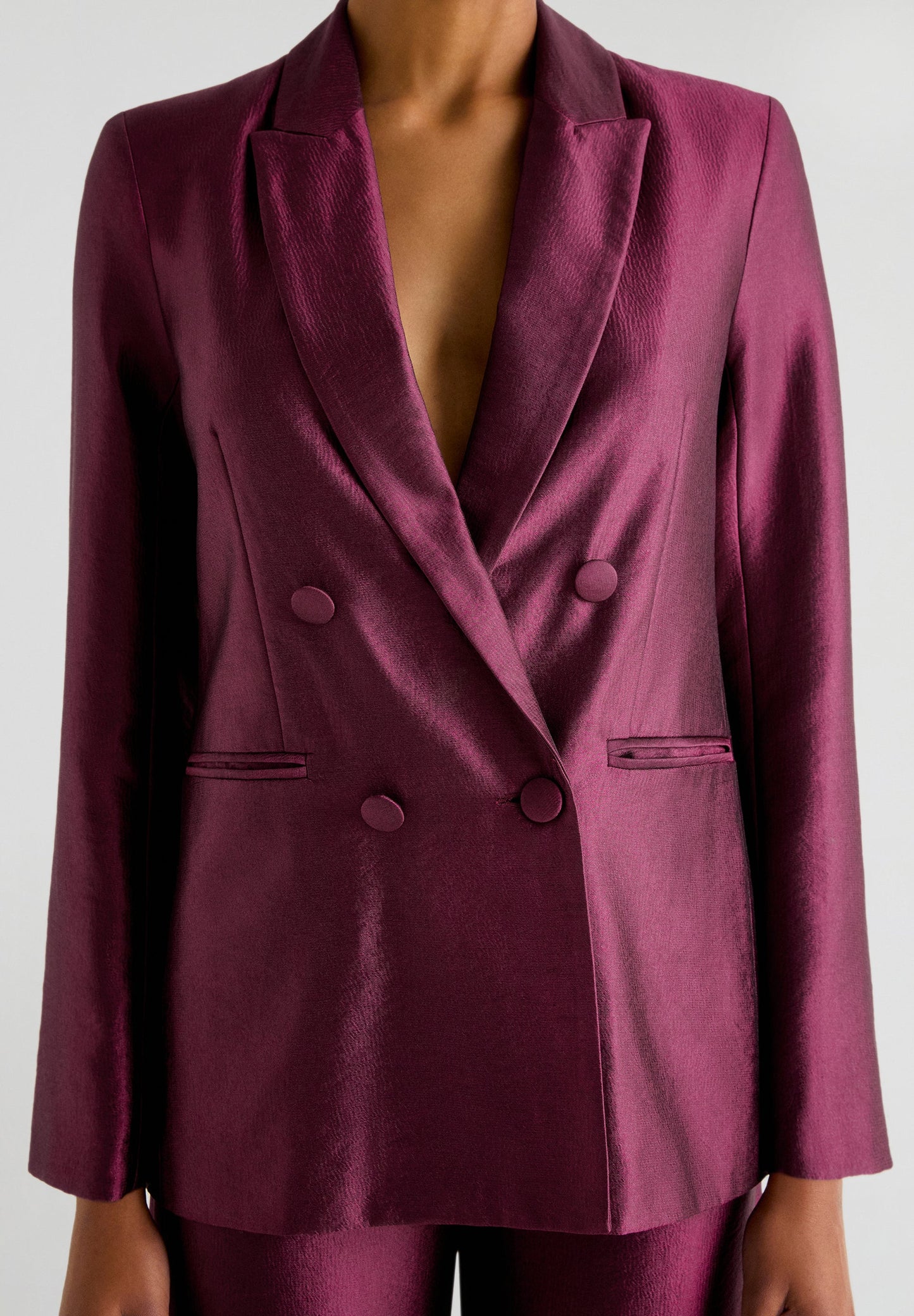 BLAZER SATINADA
