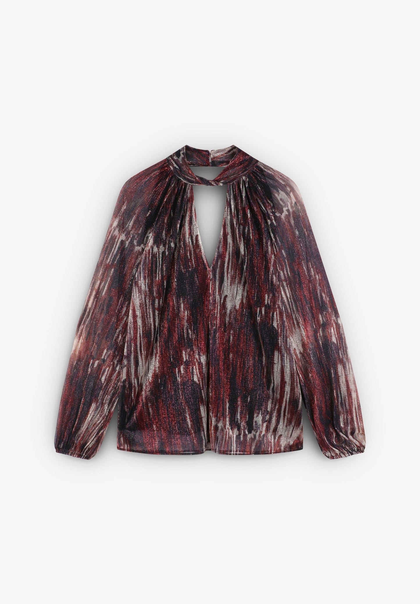 BLUSA LUREX DETALLE ESCOTE